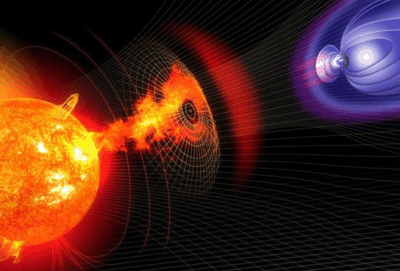 中华自然科学网 2012超级太阳风暴轰击地球 酷似火山喷发